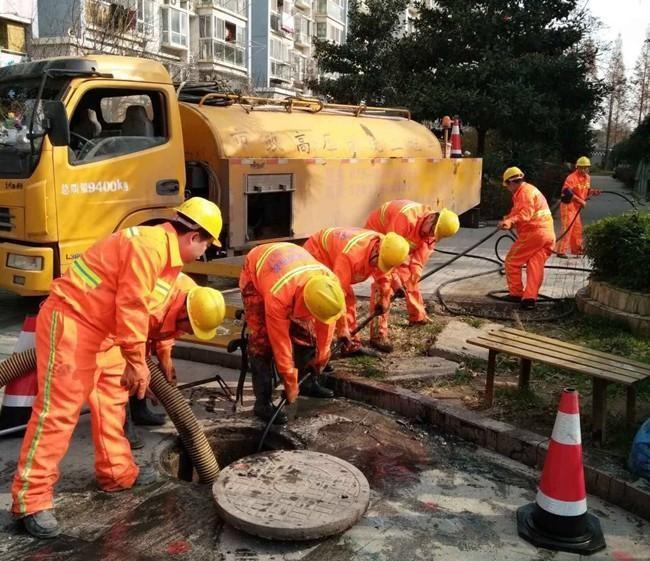 水满乡市政管道清淤