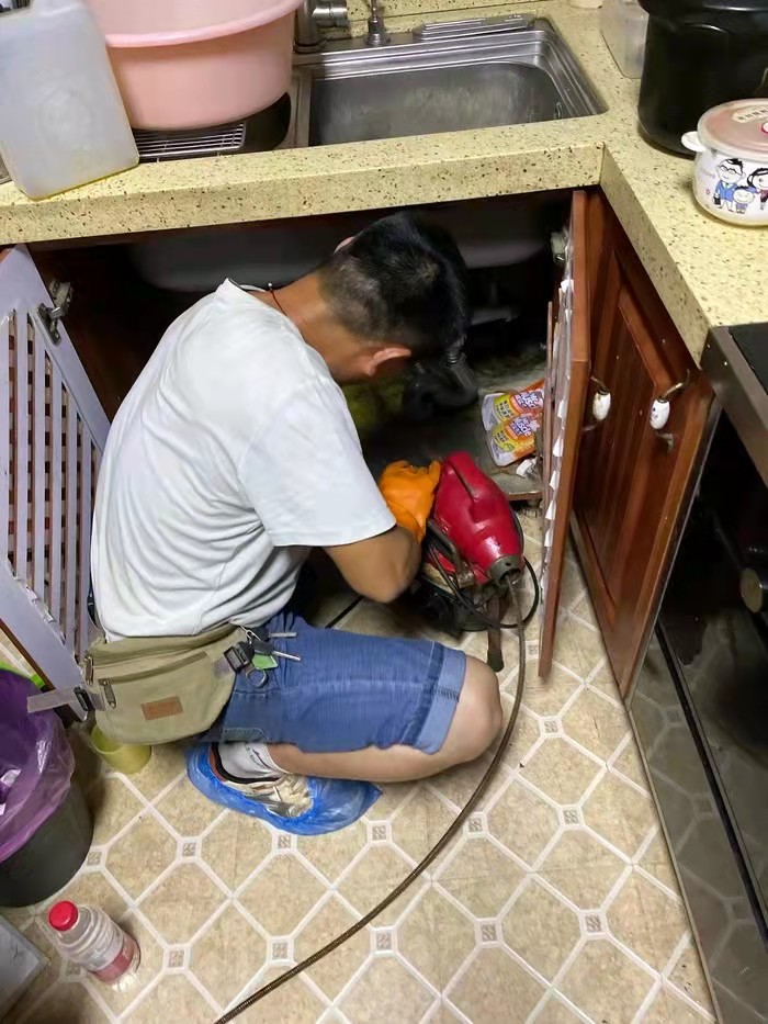 水满乡通下水道